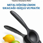 Pella Metal Döküm Paslanmaz Limon Sıkacağı (1 Adet)