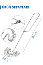 Pella Paslanmaz Dayanıklı Çelik El Çırpıcısı (1 adet) - Görsel 2