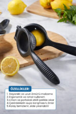 Pella Metal Döküm Paslanmaz Limon Sıkacağı (1 Adet) - Görsel 2