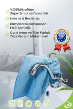 Pella Süper Cam Bezi 40x40 (5 Adet) - Görsel 3