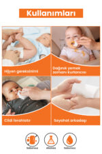 Pella Cosmetic Taşınabilir Hijyen Seti 8'li Islak Mendil - Görsel 7