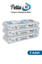 Pella Yüzey Temizlik Havlusu, Çok Amaçlı Temizlik Mendili, Mop Bezi, 50 Yaprak X 3 Adet, 22x36 Cm
